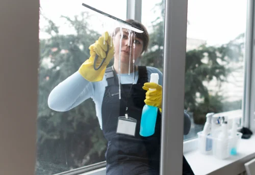 Nettoyage de vitres intérieures et extérieures à Champagnolles